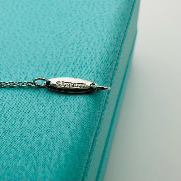 Tiffany & Co. .15 Diamonds by the Yard Bracelet in Platinum 6” with Packaging - Picture 6 of 11